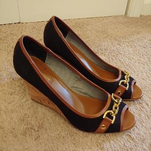 Tommy Hilfiger wedge heels